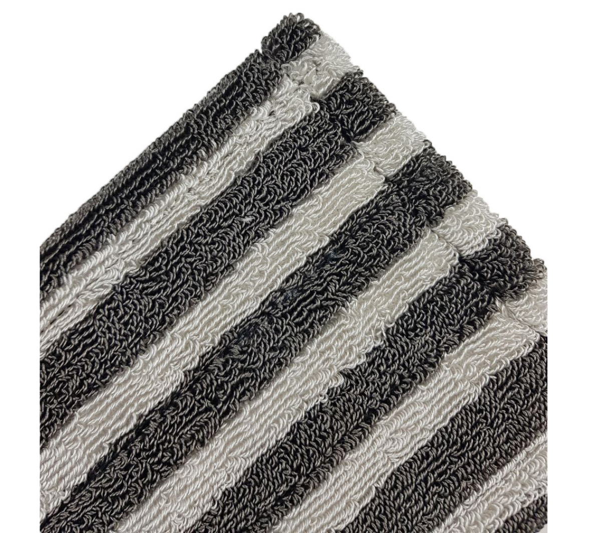 Gestrickter Mikrofaser Mopp Grau – Bild 2